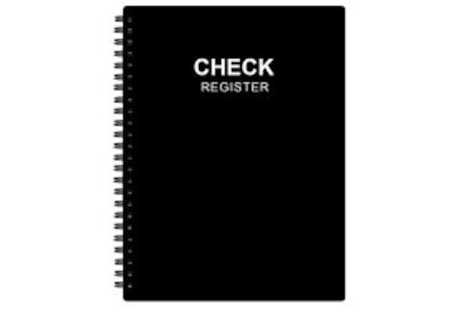 Check Register – A5 Checkbook Log with Check & Transaction Registers, Bank Ac...