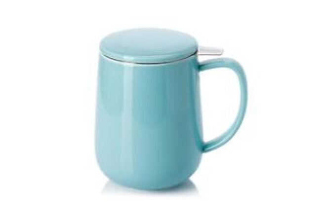 20 OZ Porcelain Tea Mug with Infuser and Lid Loose Leaf Tea Cup Gifts for Tea...