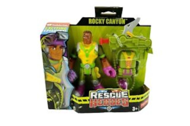 Fisher Price: Rescue Heroes - Rocky Canyon - Mountain Rescue Hero -Boy Kids 3+