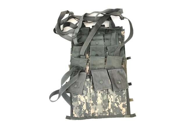 5 ACU 6 Magazine Bandoleer Pouch, MOLLE Mag Pouches Military Army Digital Camo
