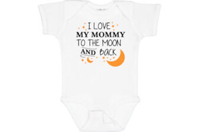 Inktastic I Love My Mommy To The Moon And Back Baby Bodysuit Family You Mother