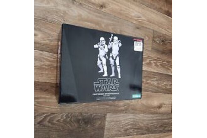 Star Wars ArtFx+ Kotobukiya First Order Stormtrooper TWO PACK 1/10 Scale NEW
