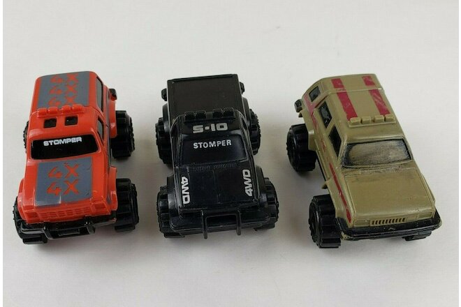 Lot of 3 Vintage 4x4 Schaper Stompers Mini Trucks Chevy S-10 Toyota Chevy Blazer
