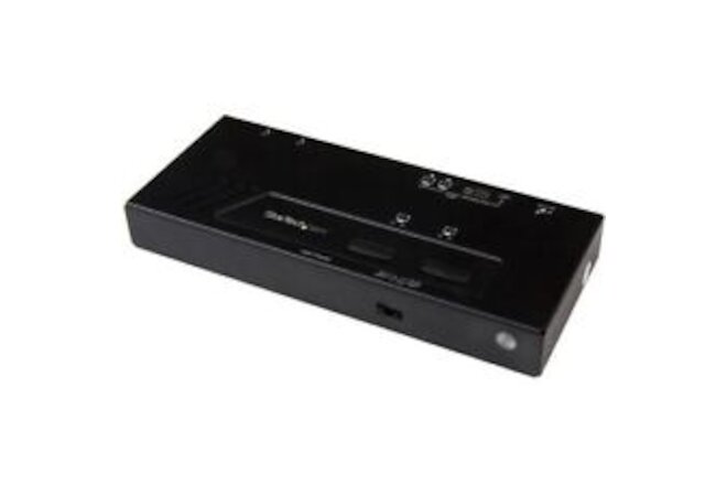 StarTech.com 2x2 HDMI Matrix Switch - 4K with Fast Switching, Auto-Sensing and S