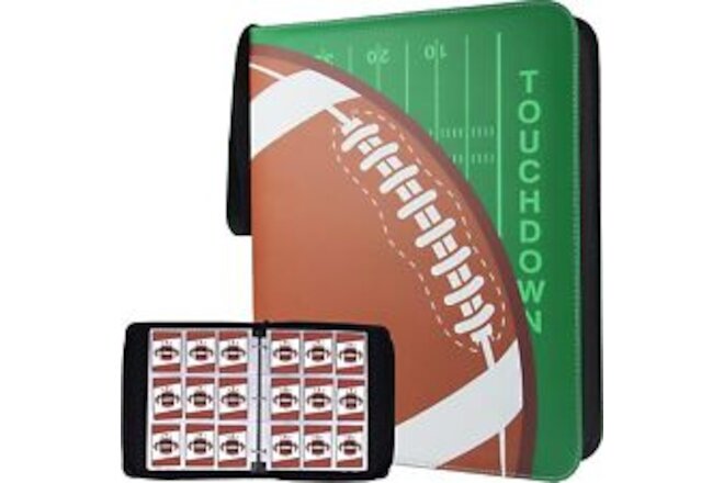 𝟮𝟬𝟮𝟰 𝙐𝙥𝙜𝙧𝙖𝙙𝙚 900 Pockets NFL Football Card Binder Trading Cards Ho...