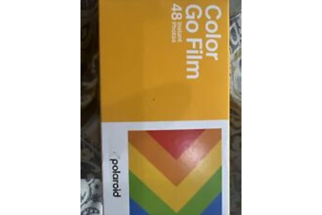 Polaroid Originals Color Film for GO Cameras, Pack of 48-production date 6/23