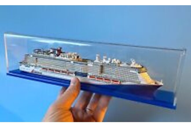 1:1250 scale  MARDI GRAS  Carnival cruise ship Model ocean liner by SCHERBAK USA