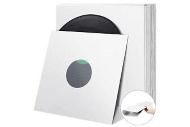 Henoyso Vinyl Record Sleeves Blank Album Square Paper Storage 40 Pcs 12 Inch