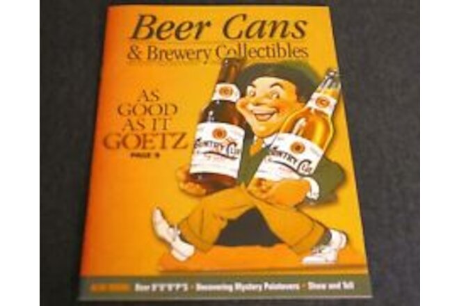 Beer History Book- Goetz Brewery, St Joseph, Missouri, OLD BEER CANS, Rainier