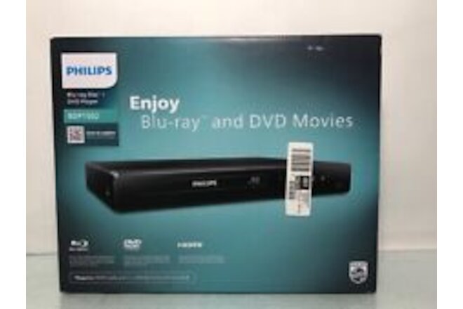 Philips BD1502/F7A Blu-ray /DVD Player Sealed
