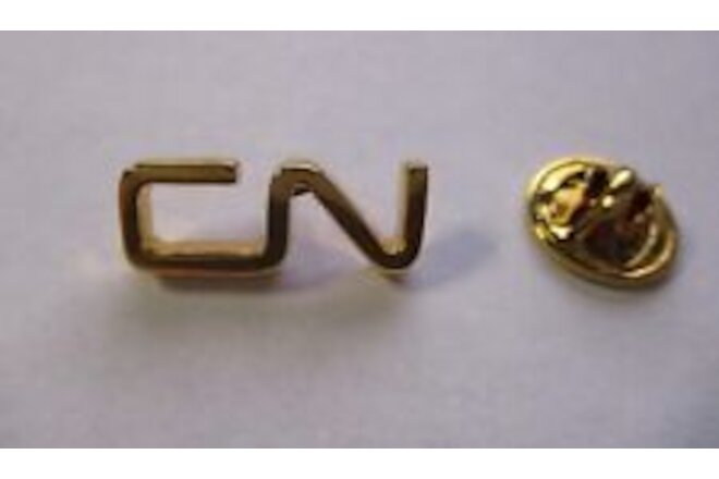NOS VINTAGE CN CANADIAN NATIONAL RAILWAY RAILROAD PIN ~ WE SELL RAILROAD