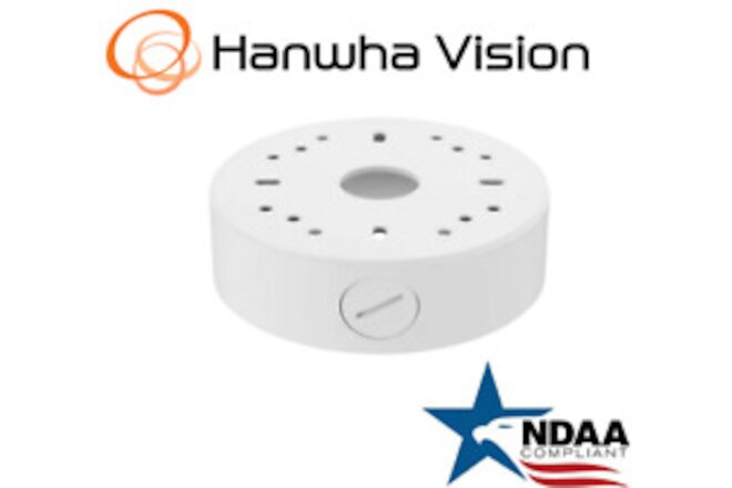 Hanwha Techwin SBV-125BW White Back box for outdoor Flat-Eye Security Accessory