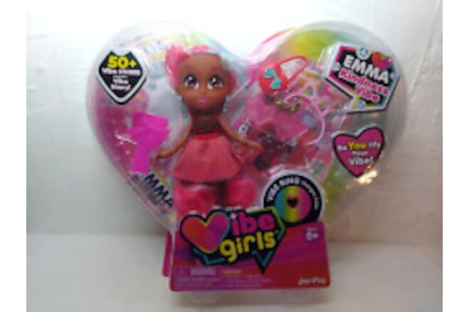 Emma Vibe Girls Play Doll Toy (Kindness Vibe) Ring, Diary, Stickers NIB! Fast Sh