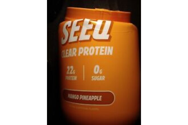Clear Whey Isolate Protein Powder, Mango Pineapple 25 Servings MFG 12/23 Damaged