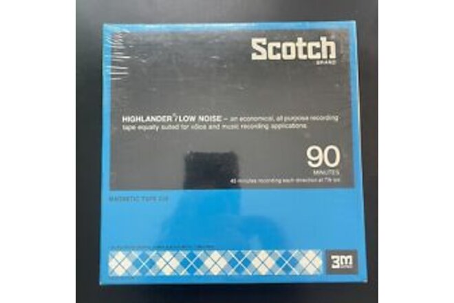 Scotch 3M Magnetic Tape 229 NEW 90 Minutes (UNOPENED / SEALED) Reel to Reel 