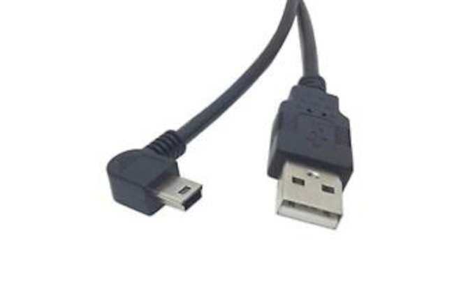 chenyang Mini USB Cable,USB 2.0 Type A Male to 1.8M, Left Angled