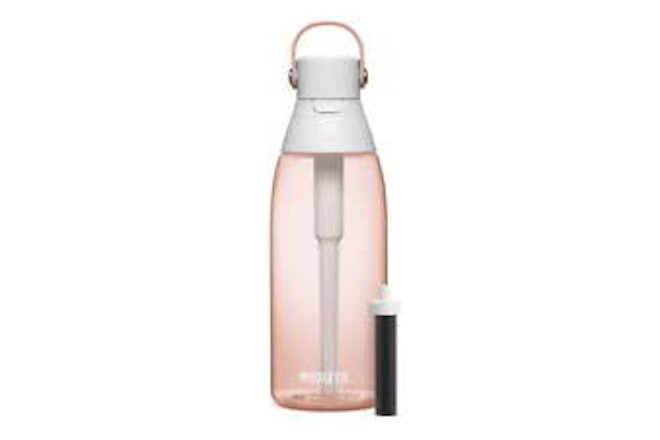Premium Leak Proof Filtered Water Bottle, Blush Pink, 36 oz