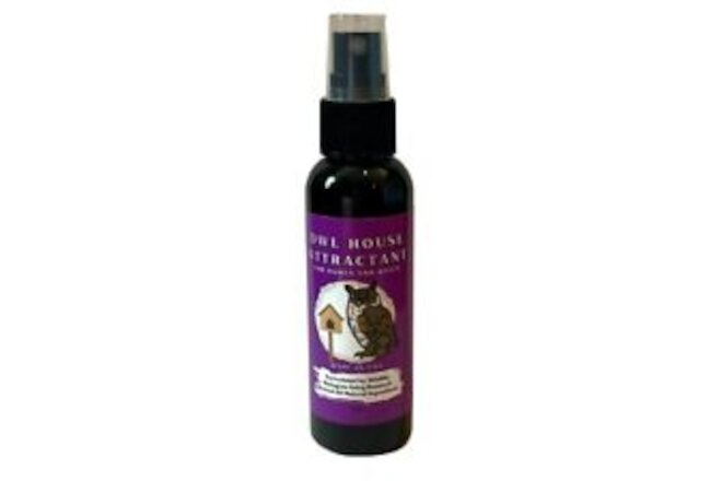 Owl Attractant - Bait Lure for Owl Houses and Boxes - 2oz Spray Bottle