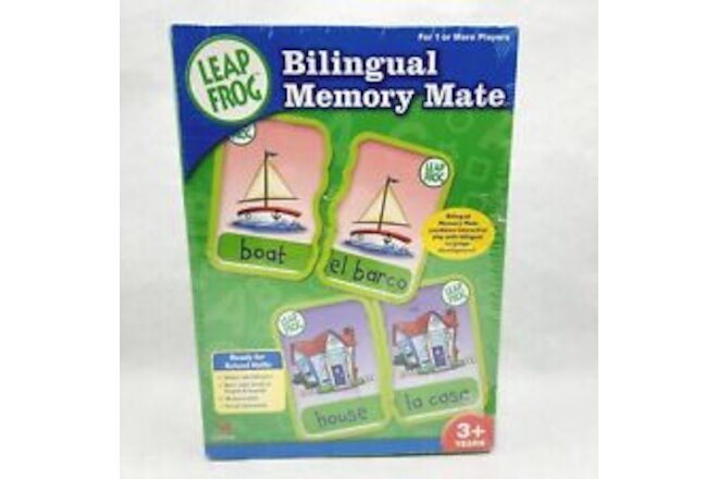 Leap Frog Bilingual Memory Mate Play Game For  Spanish & English Development