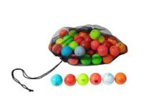Clean Green Golf 24 Recycled Used Golf Balls - Color Brand Name Bulk Mix - Go...