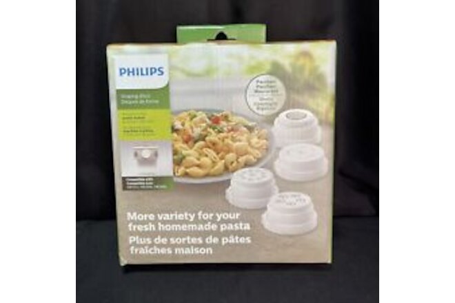 NEW Philips HR2494/00 Avance Pasta Maker 4-in-1 Accessory Shape Kit WHITE
