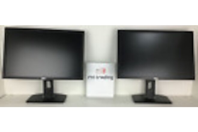 Dell UltraSharp U2412Mb 24" Widescreen LED/LCD Monitor 1920x1200  LOT OF 2