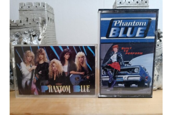 PHANTOM BLUE - Phantom Blue & Built to Perform (2 Cassette Lot)
