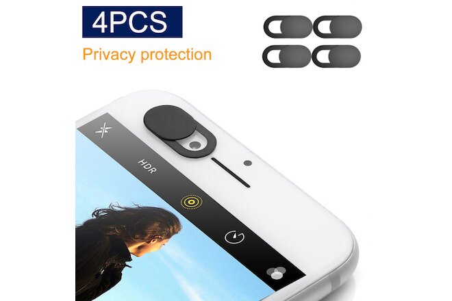 4pcs mini WebCam Cover Slide Camera Privacy Protection Sticker thin Phone Laptop