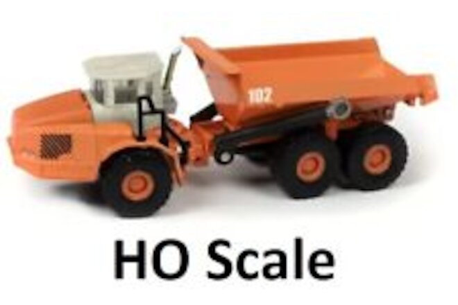 HO Scale - Heavy Duty Dumper (Orange) - CMW-TC101