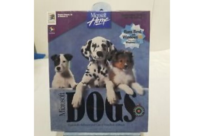 Vintage Microsoft Windows Software Dogs Promotional Copy