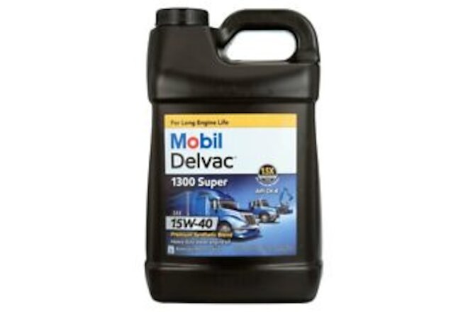 Mobil Delvac Super Heavy Duty Premium Synthetic Blend Diesel Engine Oil 15