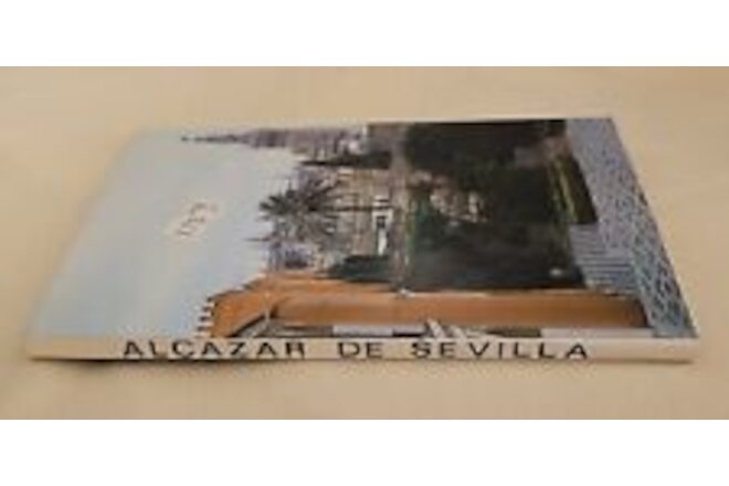Vintage 1982 New Alcazar De Sevilla 12 Postcards  Foldout  Photo Book Travel