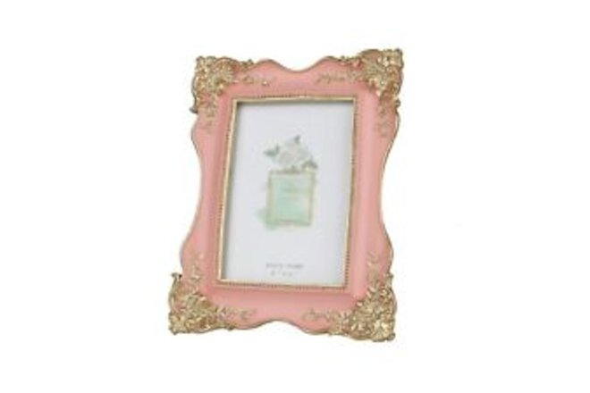 Vintage Picture Frame 4x6 with Gold Trim Antique Tabletop Wall Hanging Photo ...