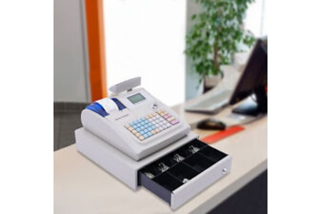 Electronic Cash Register 48 Keys Cash Management System with Thermal Printer NEW