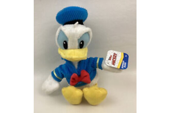 Disney Junior Donald Duck Mickey Mouse Clubhouse Beanbag Plush 10” 2021