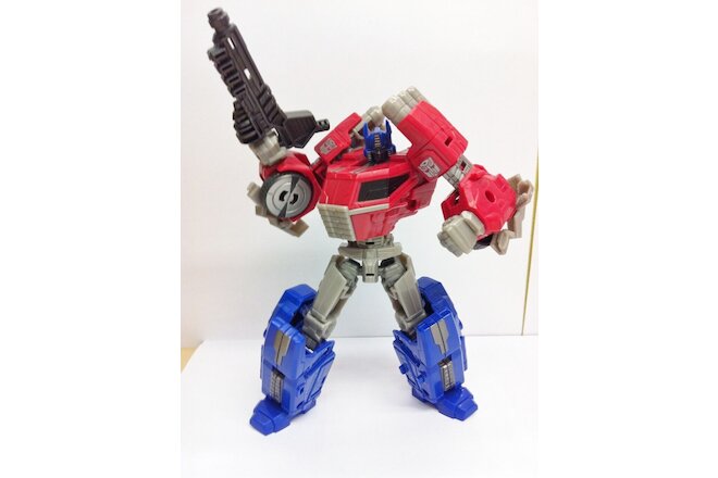 Transformers Fall of Cybertron OPTIMUS PRIME Complete Deluxe Generations Foc
