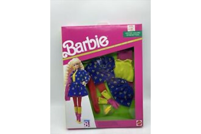 1990 Mattel #9474 Barbie United Colors Of Benetton Fashion NIB