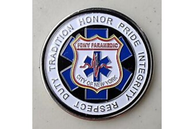 FDNY PARAMEDIC - CHALLENGE COIN - 1