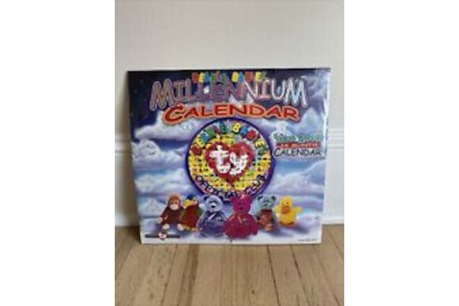 NEW Beanie Baby Millennium Calendar 2000 16 Month Collectible