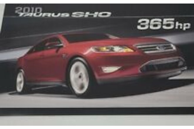 2010	Ford Taurus SHO Advertising Dealer Sales Brochure	4621