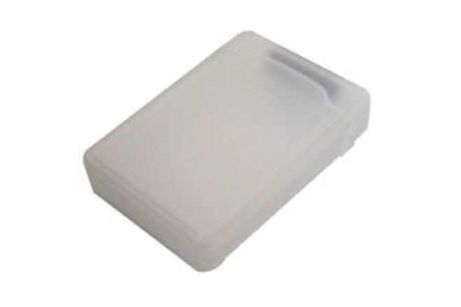 Storage Case Transparent Reliable Hard Disk Drive Storage Case Light Weigh White
