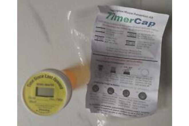 Prescription Misuse Prevention Kit  Rx TimerCap  StopWatch