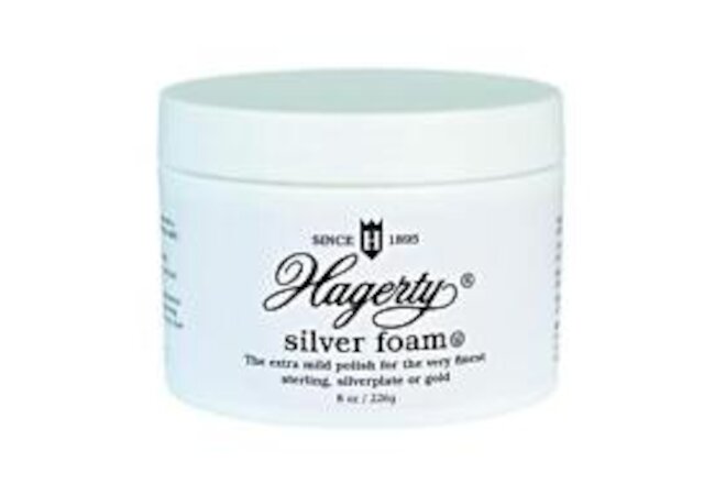 Hagerty 11070  8-Ounce Mild Silver Polish, White