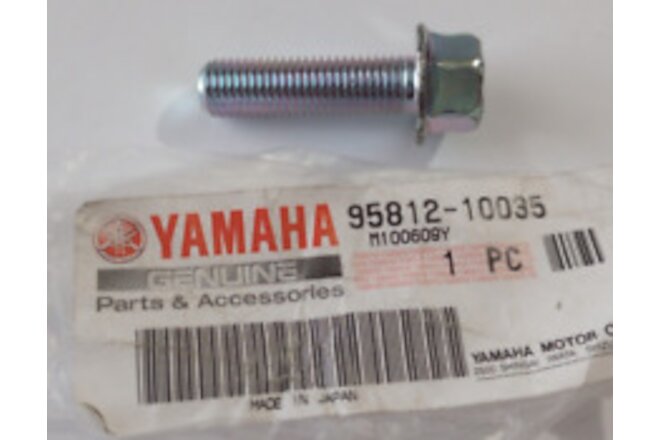 Yamaha Flange Bolt NOS 95812-10035 (L-8509)