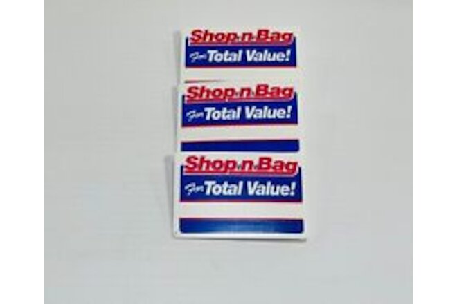 Vintage Shop-n-Bag New Name Badges- 3 piece