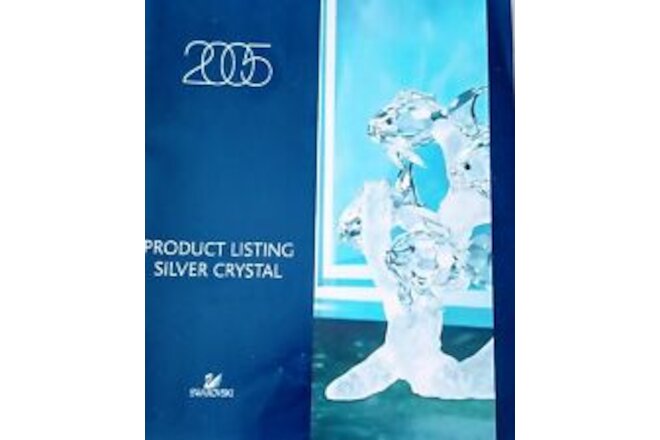 SWAROVSKI 2005 Silver Crystal PRODUCT LIST PIC'S•PRICES •ARTICLE NUMBERS•RETIRED