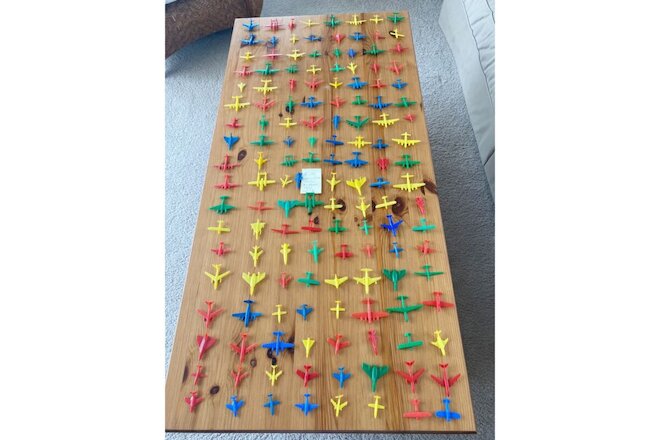 314 Pc Vintage 1960s MPC Plastic Planes of the World Toy Aircraft Airplanes LOT