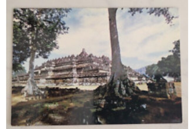 Vintage New Postcard Borobudur Buddhist Temple Central Java  Indonesia #7