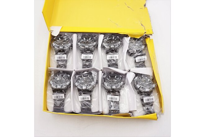 Lot of 8 New in Packaging Invicta Men's 52mm Marvel Punisher Watches -BBR4245