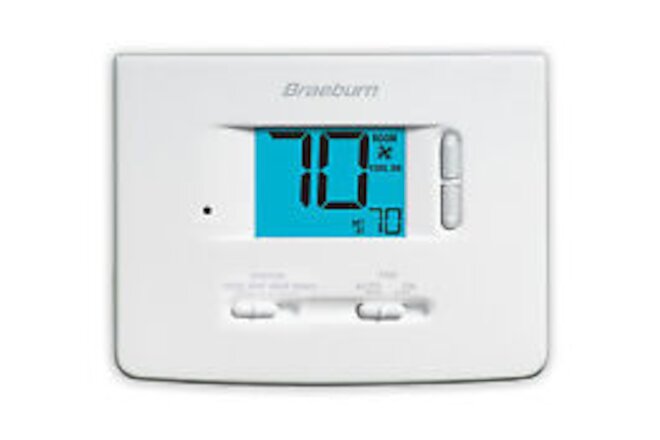 Braeburn 1220NC Digital Non-Programmable Thermostat - White